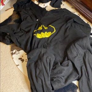 Batman zip onesie